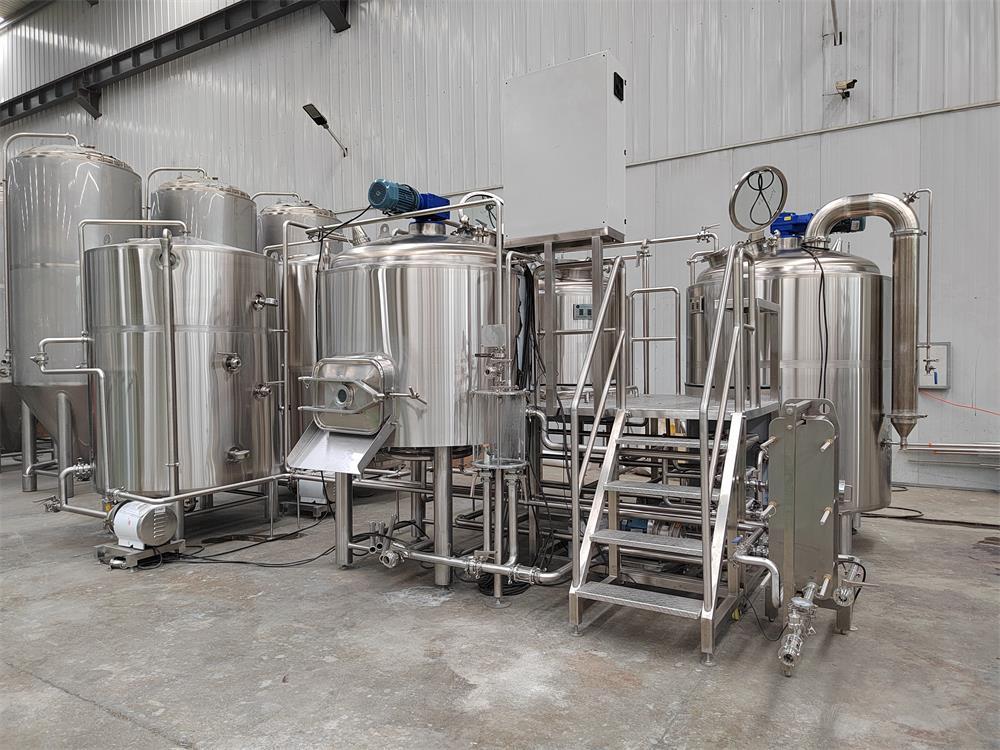 <b>1000л Варка с варочными двух посудных дизайн brewery пивоварн</b>